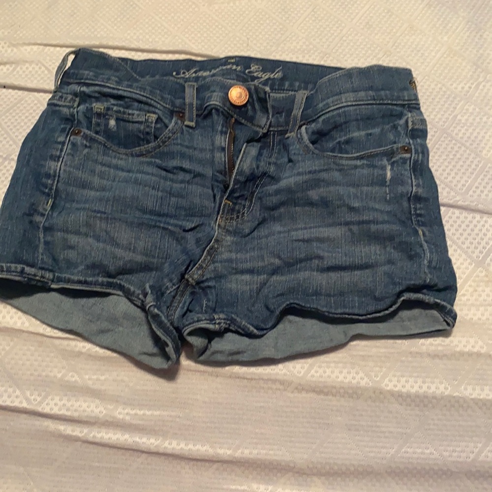 American eagle size 4 denim shorts